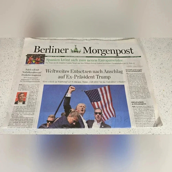 Trump Newspaper Headline